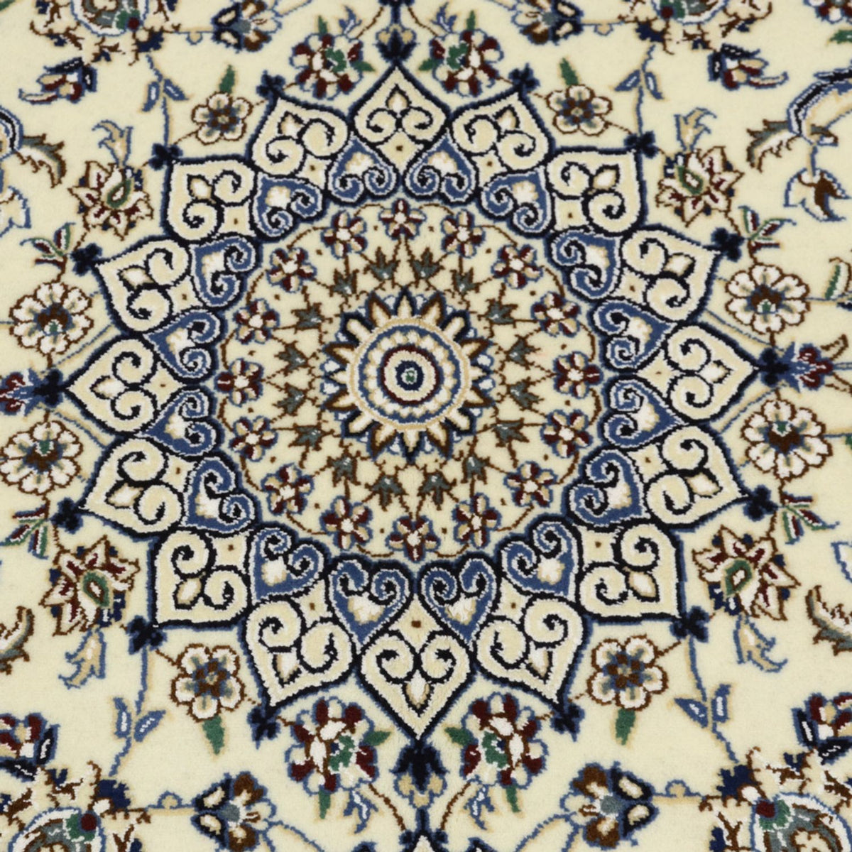 Perzisch tapijt - Nain - Koninklijk - 180 x 118 cm - crème