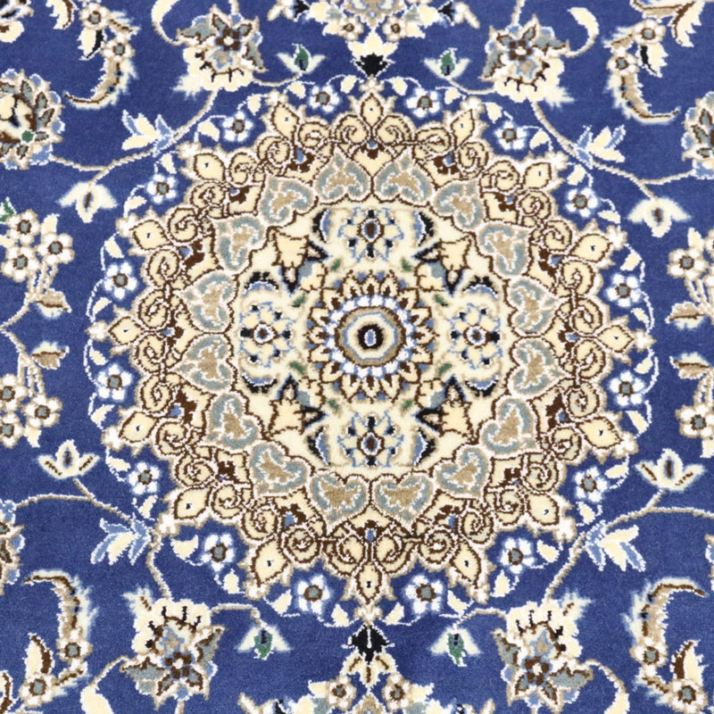 Perzisch tapijt - Nain - Koninklijk - 179 x 117 cm - blauw