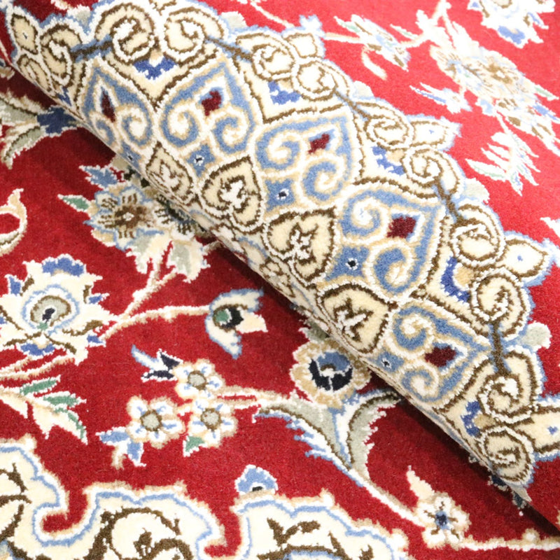 Perzisch tapijt - Nain - Koninklijk - 178 x 115 cm - rood