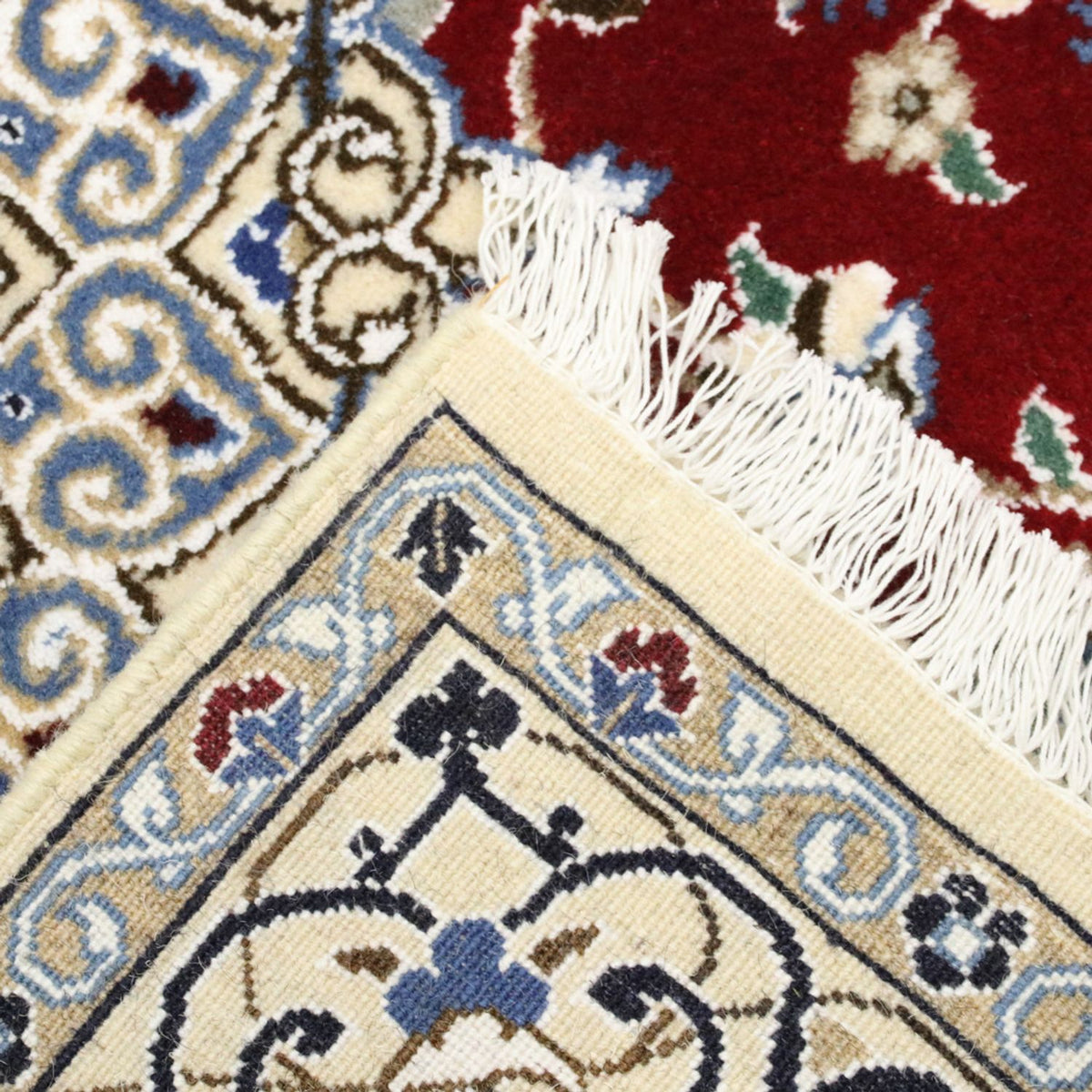 Perzisch tapijt - Nain - Koninklijk - 178 x 115 cm - rood