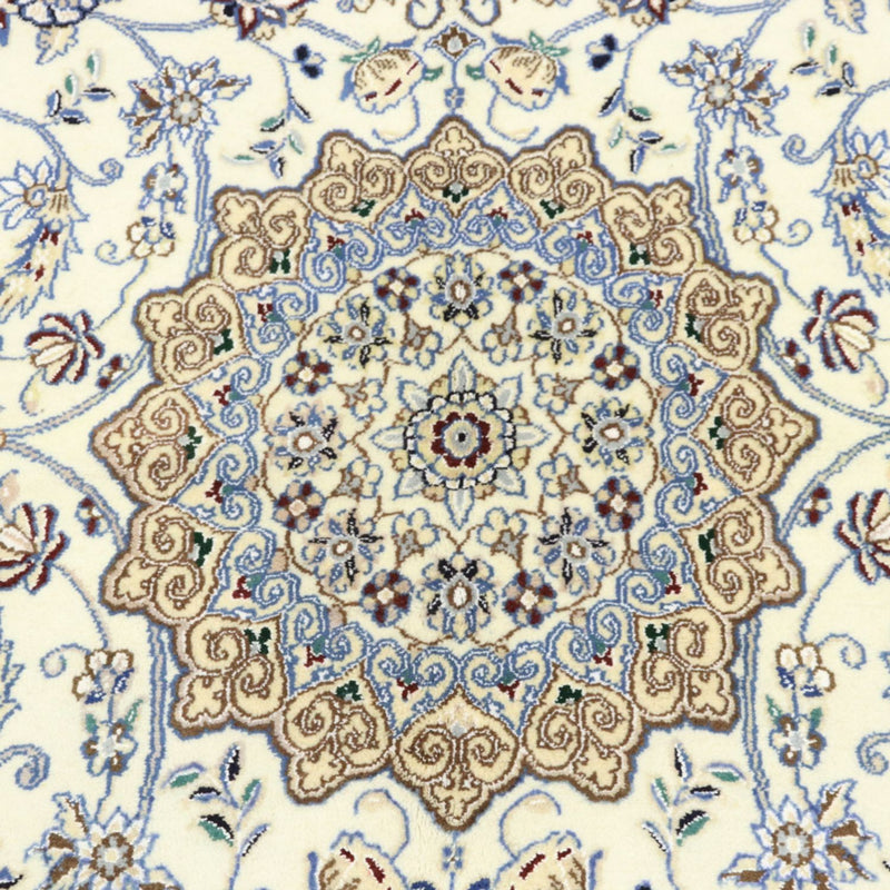 Perzisch tapijt - Nain - Koninklijk - 211 x 133 cm - beige