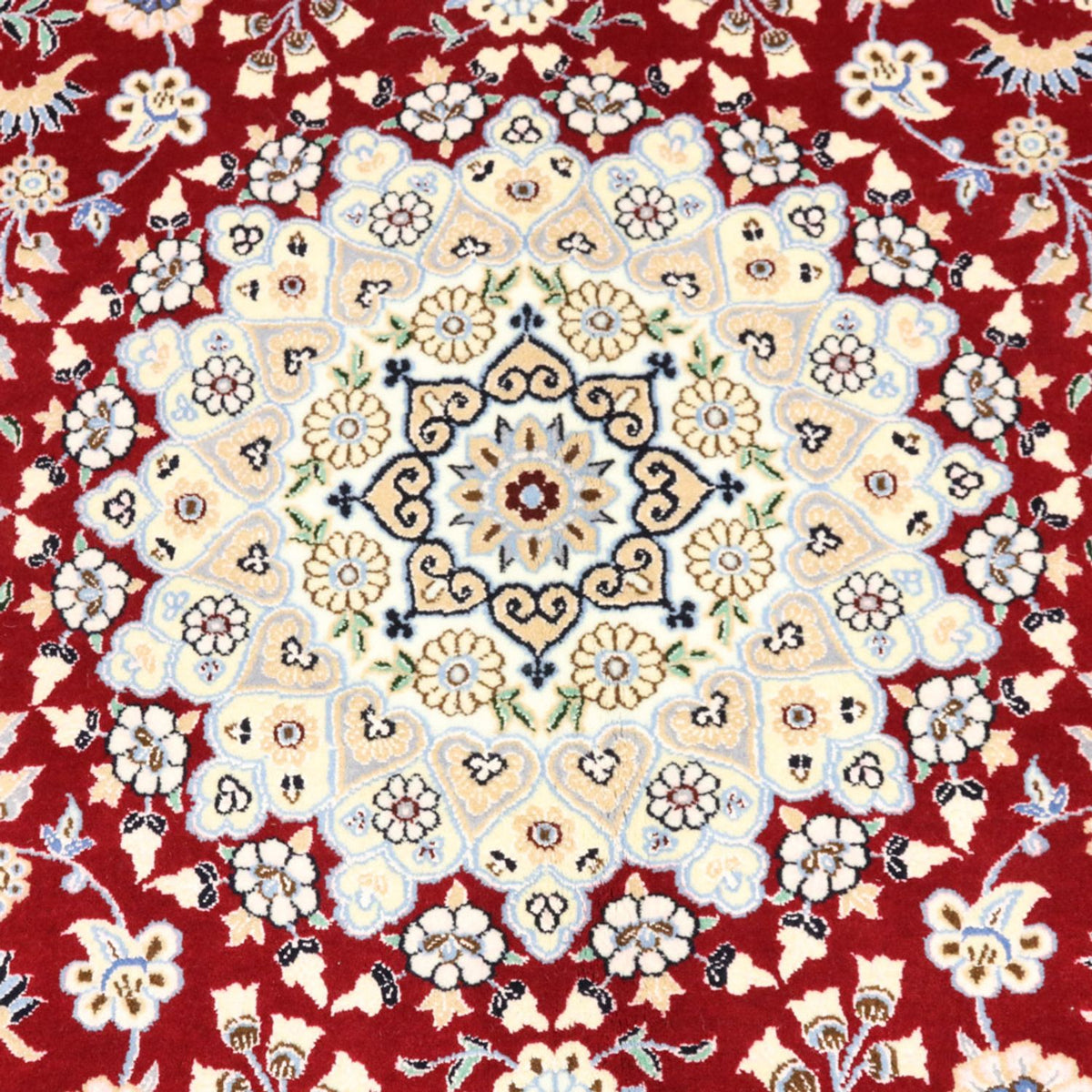 Perzisch tapijt - Nain - Koninklijk - 200 x 132 cm - rood