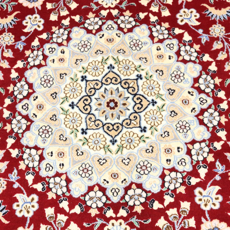 Perzisch tapijt - Nain - Koninklijk - 200 x 132 cm - rood