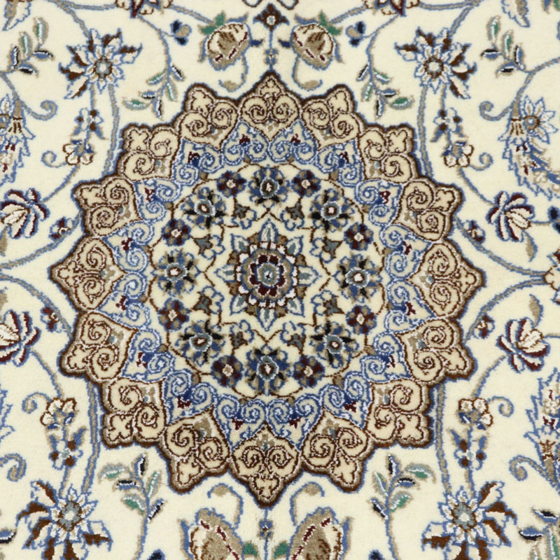 Perzisch tapijt - Nain - Koninklijk - 215 x 126 cm - beige