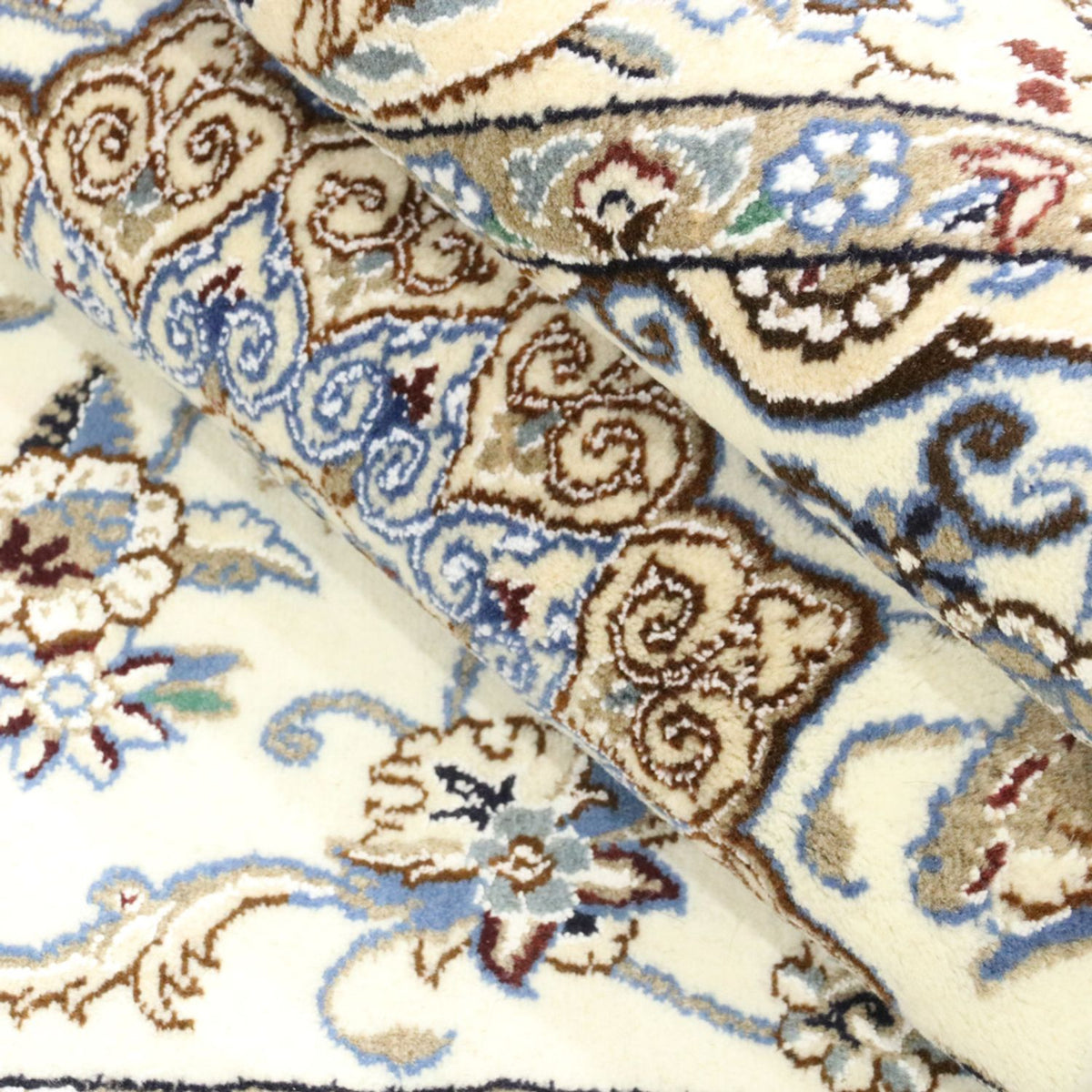 Perzisch tapijt - Nain - Koninklijk - 215 x 126 cm - beige