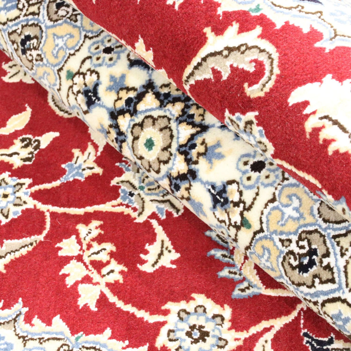 Perzisch tapijt - Nain - Koninklijk - 206 x 148 cm - rood