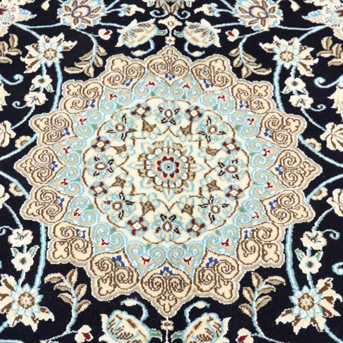 Perzisch tapijt - Nain - Koninklijk - 206 x 147 cm - wijnrood