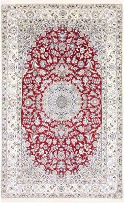 Perzisch tapijt - Nain - Koninklijk - 248 x 148 cm - rood