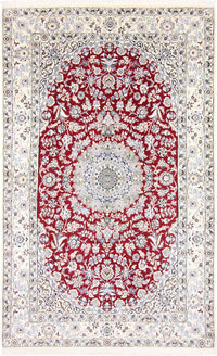 Perzisch tapijt - Nain - Koninklijk - 248 x 148 cm - rood