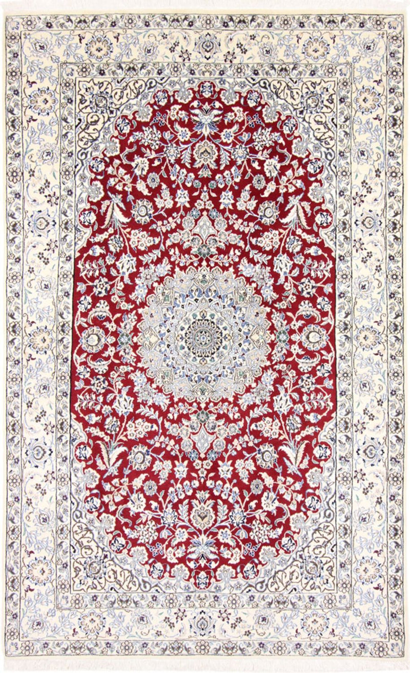 Perzisch tapijt - Nain - Koninklijk - 248 x 148 cm - rood