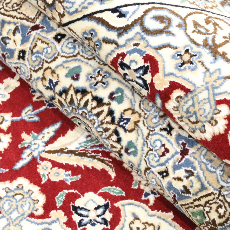 Perzisch tapijt - Nain - Koninklijk - 248 x 148 cm - rood