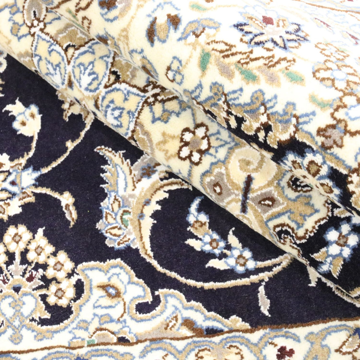 Perzisch tapijt - Nain - Koninklijk - 233 x 155 cm - wijnrood