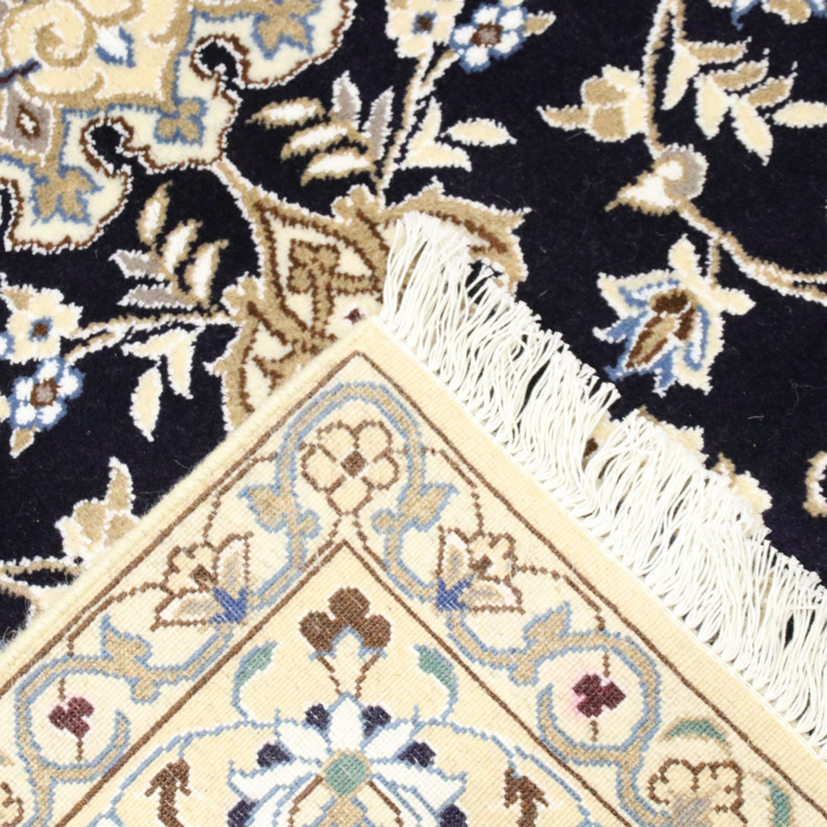 Perzisch tapijt - Nain - Koninklijk - 233 x 155 cm - wijnrood