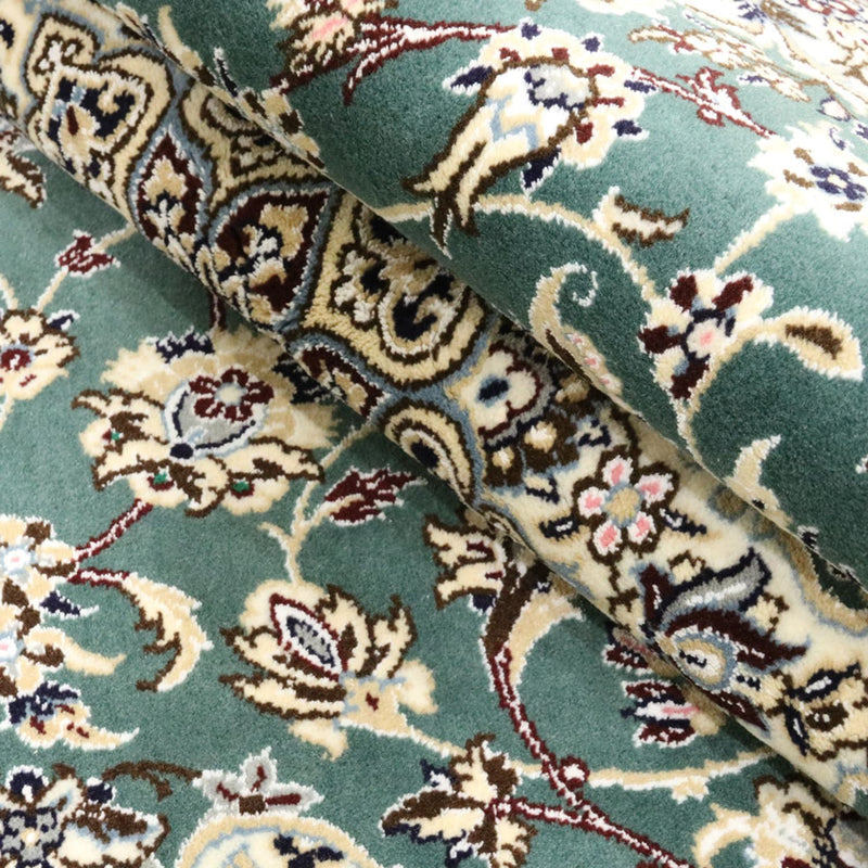 Perzisch tapijt - Nain - Koninklijk - 259 x 156 cm - groen