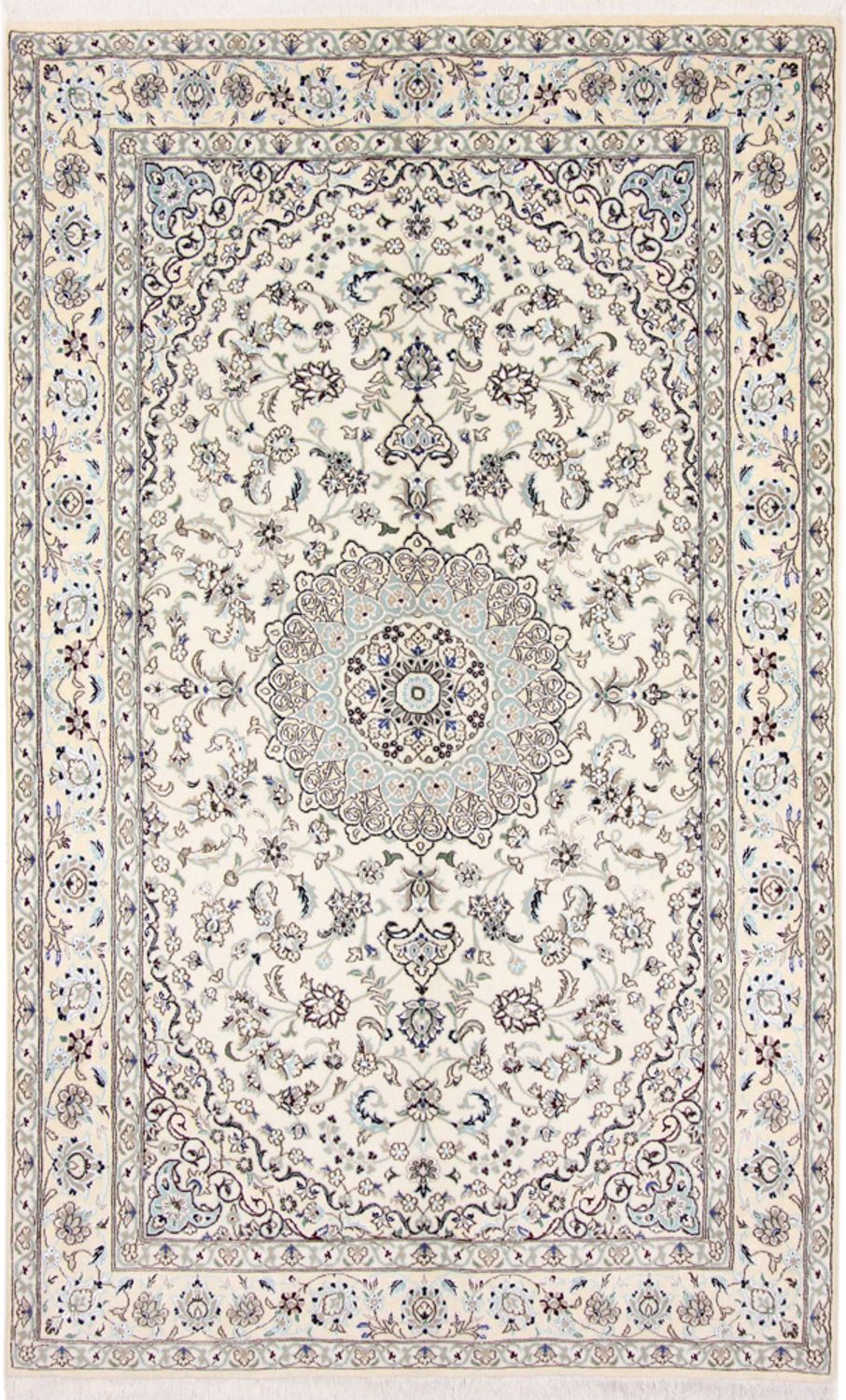 Perzisch tapijt - Nain - Koninklijk - 250 x 154 cm - beige