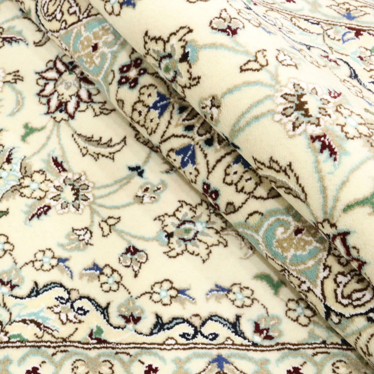 Perzisch tapijt - Nain - Koninklijk - 250 x 154 cm - beige