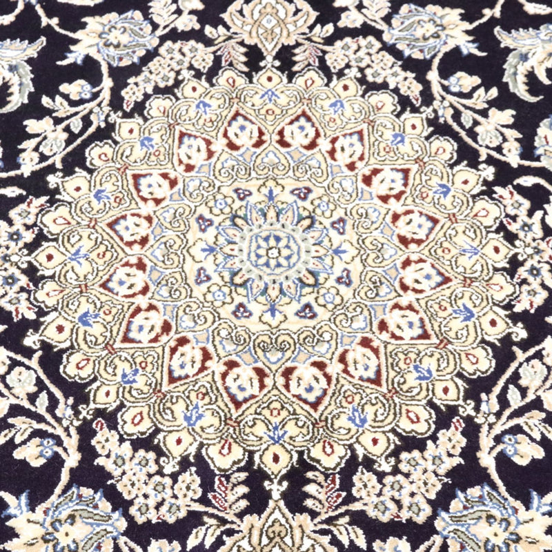 Perzisch tapijt - Nain - Koninklijk - 249 x 155 cm - donkerblauw