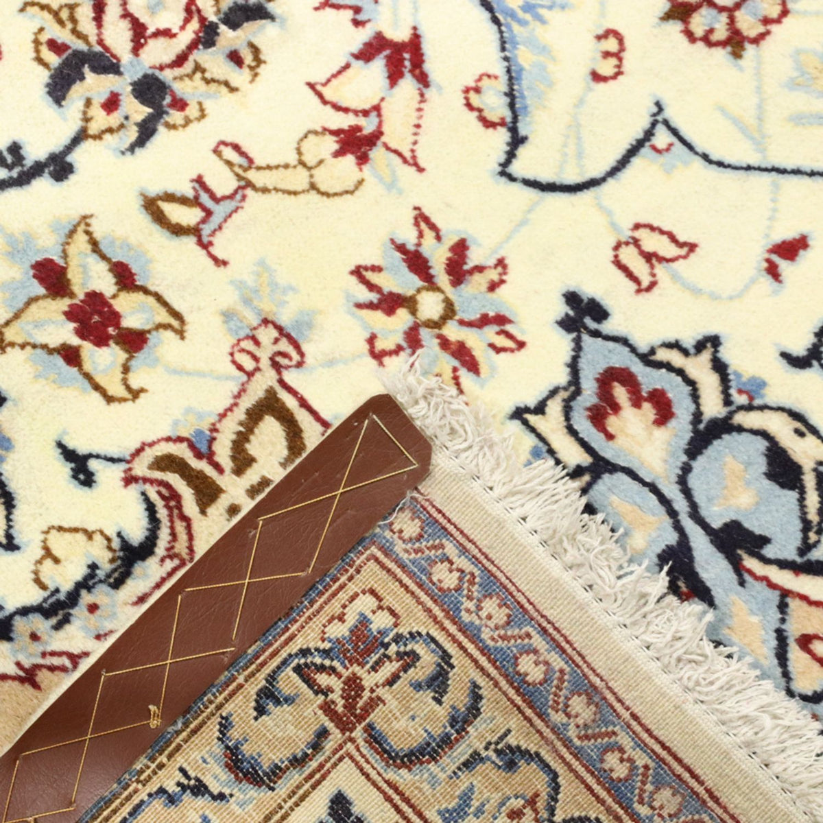 Perzisch tapijt - Nain - Koninklijk - 260 x 155 cm - beige