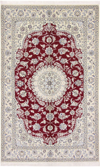 Perzisch tapijt - Nain - Koninklijk - 255 x 160 cm - rood