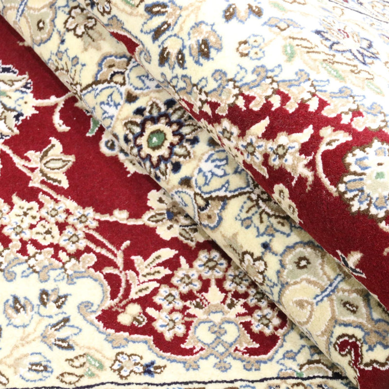 Perzisch tapijt - Nain - Koninklijk - 255 x 160 cm - rood