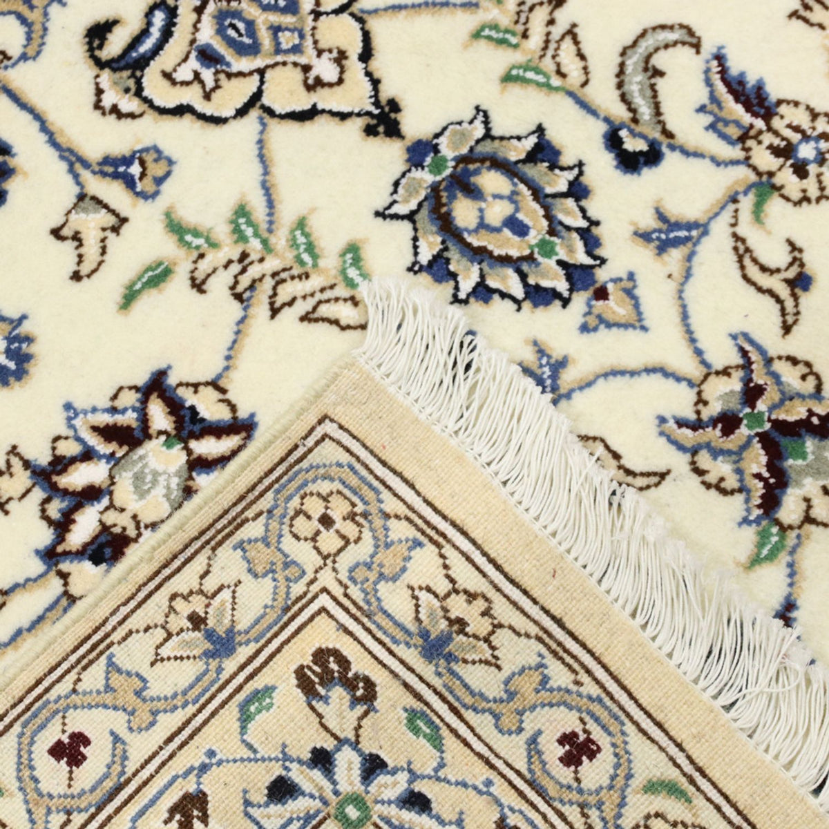 Perzisch tapijt - Nain - Koninklijk - 246 x 158 cm - beige