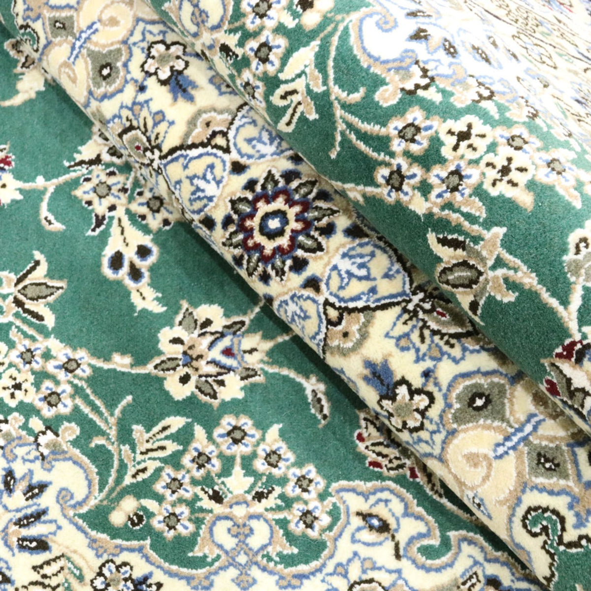 Perzisch tapijt - Nain - Koninklijk - 250 x 156 cm - groen