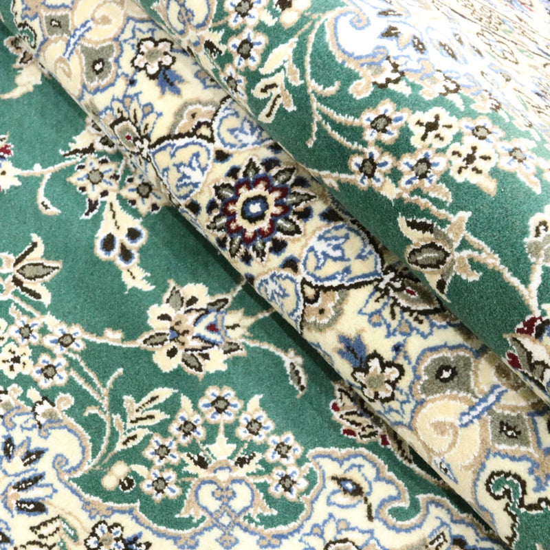 Perzisch tapijt - Nain - Koninklijk - 250 x 156 cm - groen