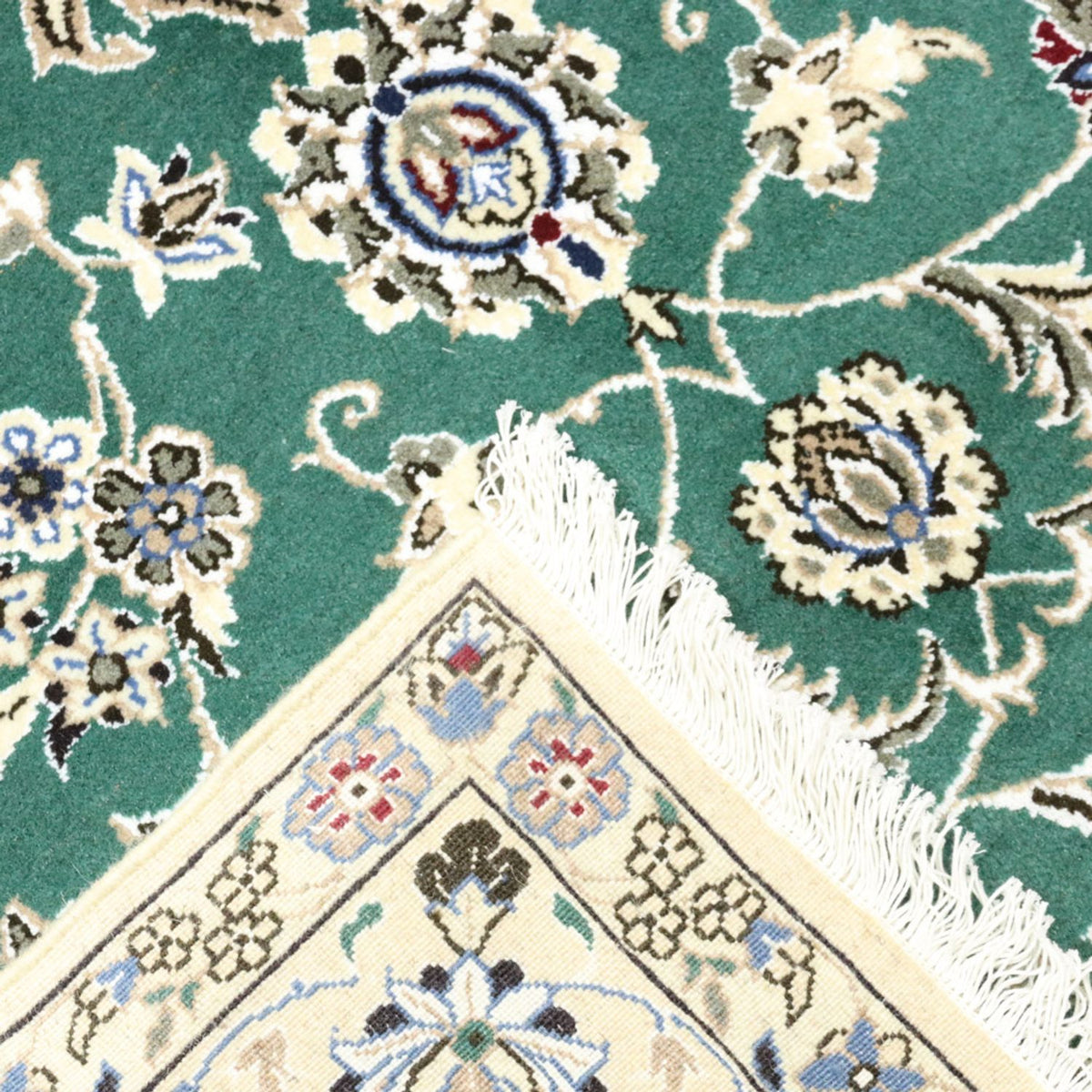 Perzisch tapijt - Nain - Koninklijk - 250 x 156 cm - groen