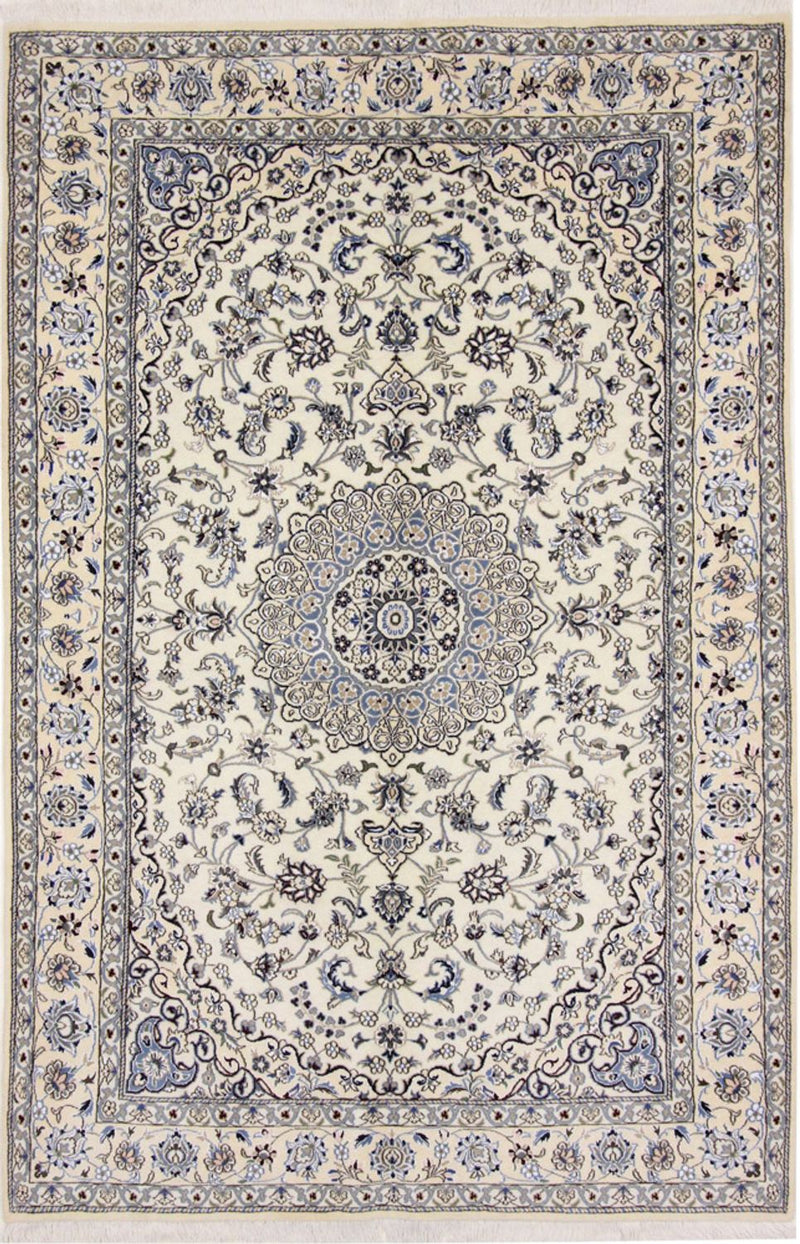 Perzisch tapijt - Nain - Koninklijk - 238 x 158 cm - beige