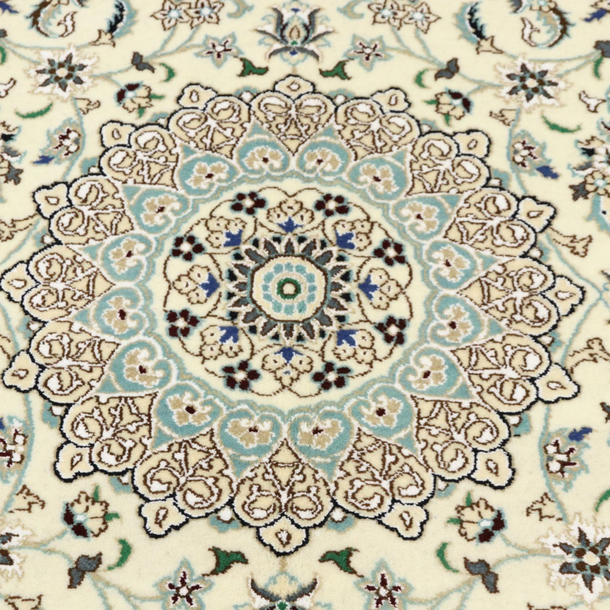 Perzisch tapijt - Nain - Koninklijk - 246 x 154 cm - beige