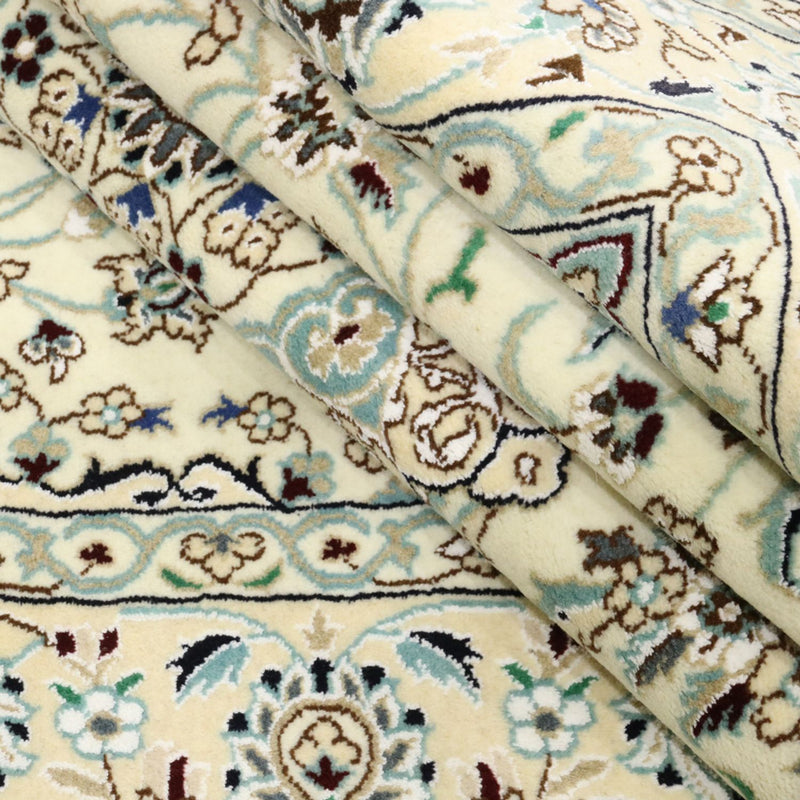 Perzisch tapijt - Nain - Koninklijk - 246 x 154 cm - beige