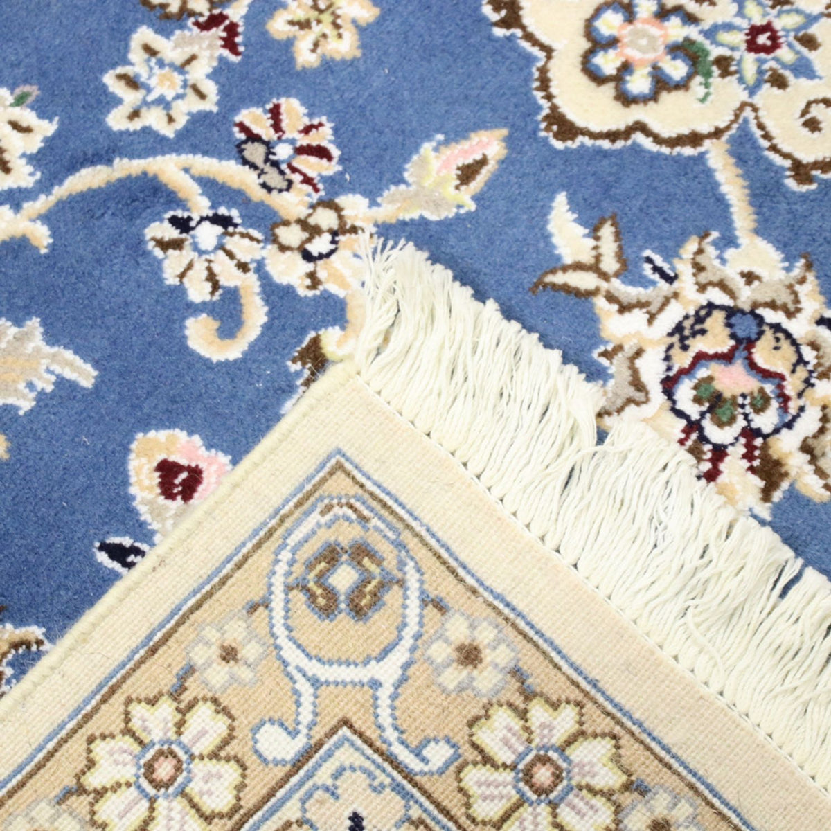 Perzisch tapijt - Nain - Koninklijk - 250 x 200 cm - blauw