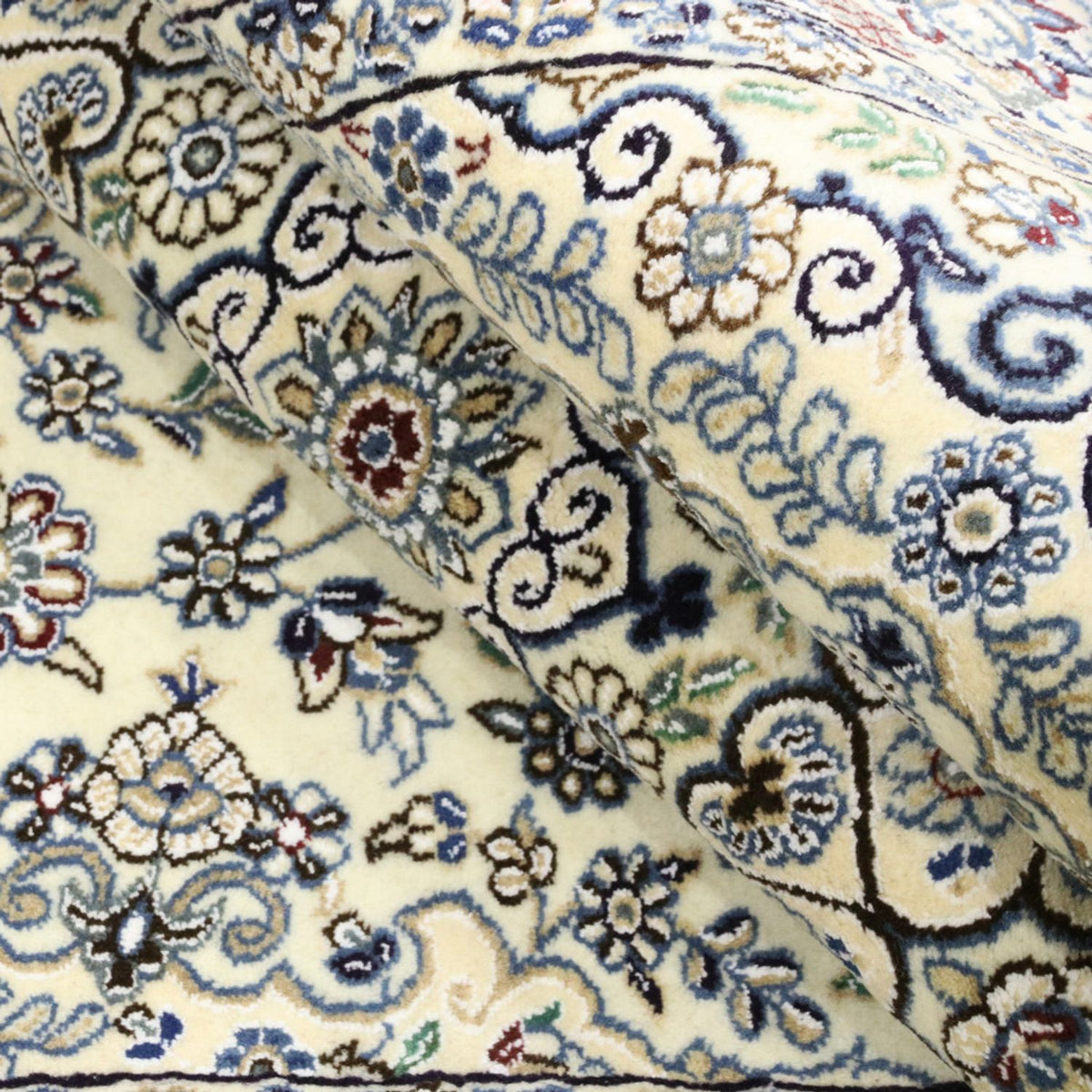 Perzisch tapijt - Nain - Koninklijk - 205 x 141 cm - beige