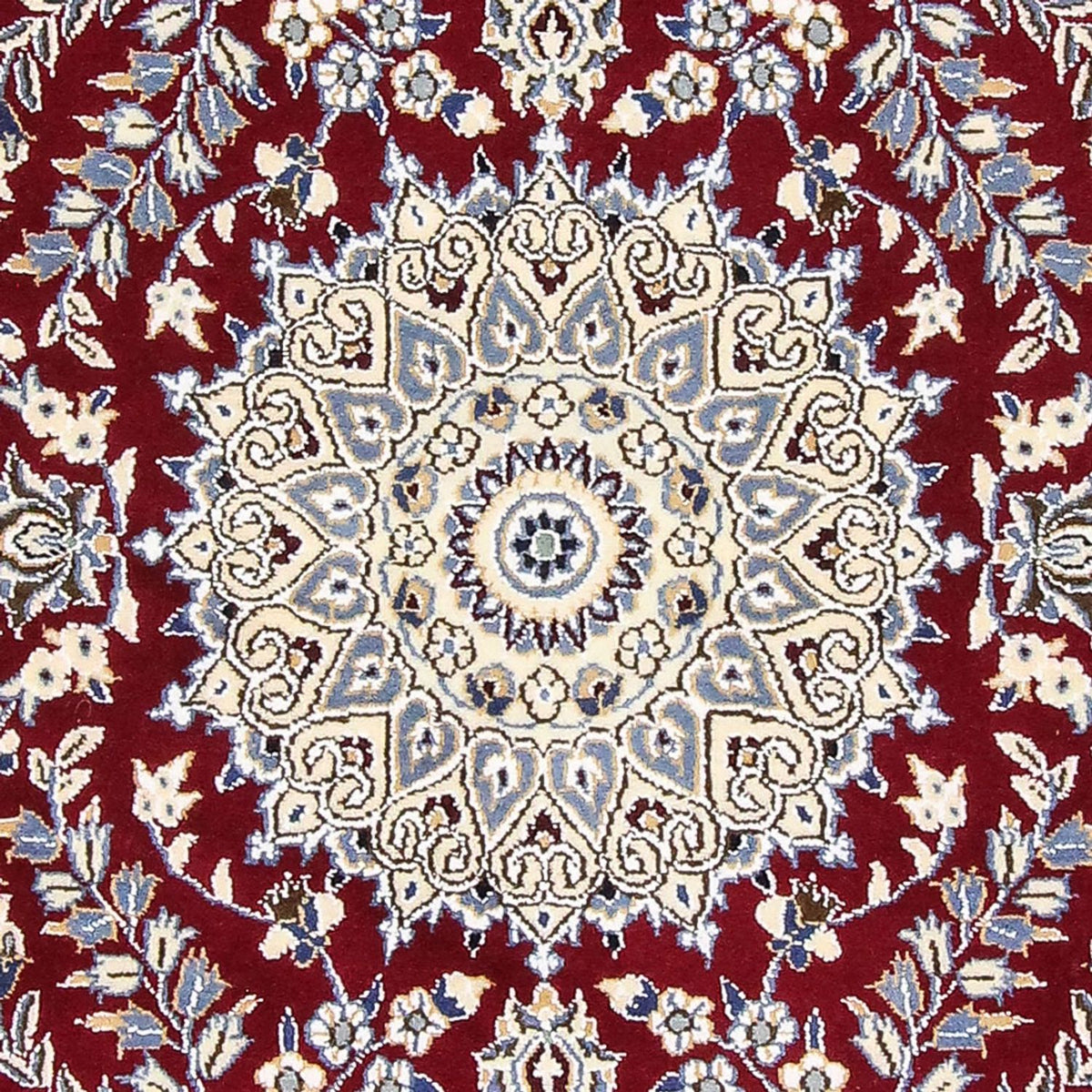 Perzisch tapijt - Nain - Koninklijk - 142 x 95 cm - rood