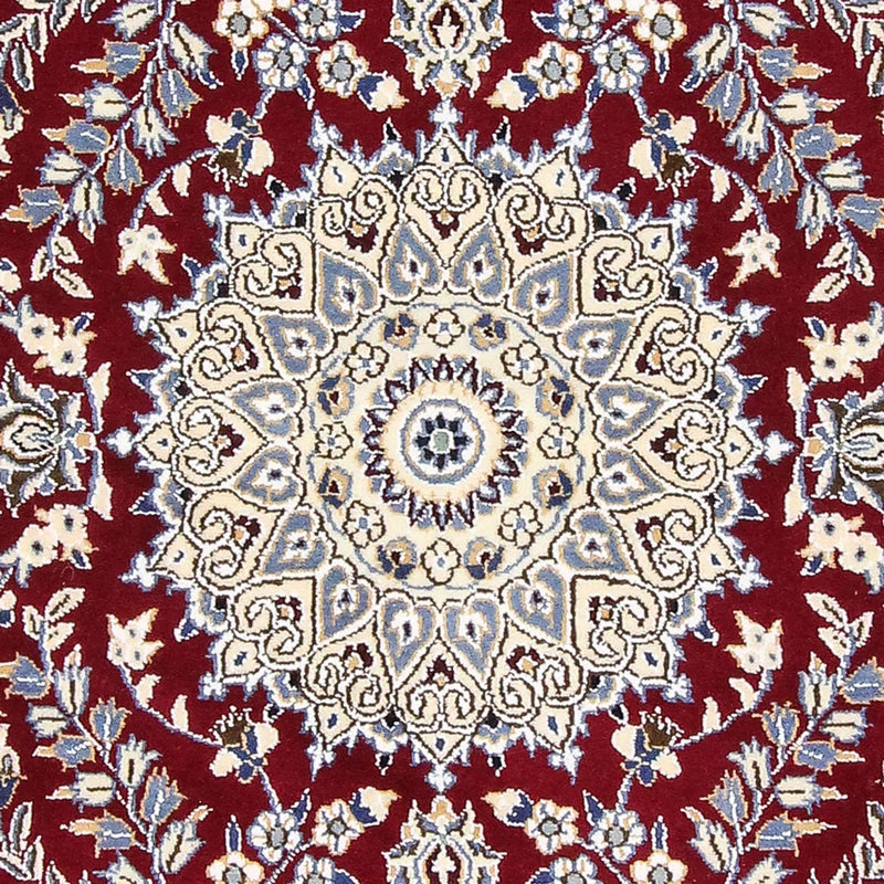 Perzisch tapijt - Nain - Koninklijk - 142 x 95 cm - rood