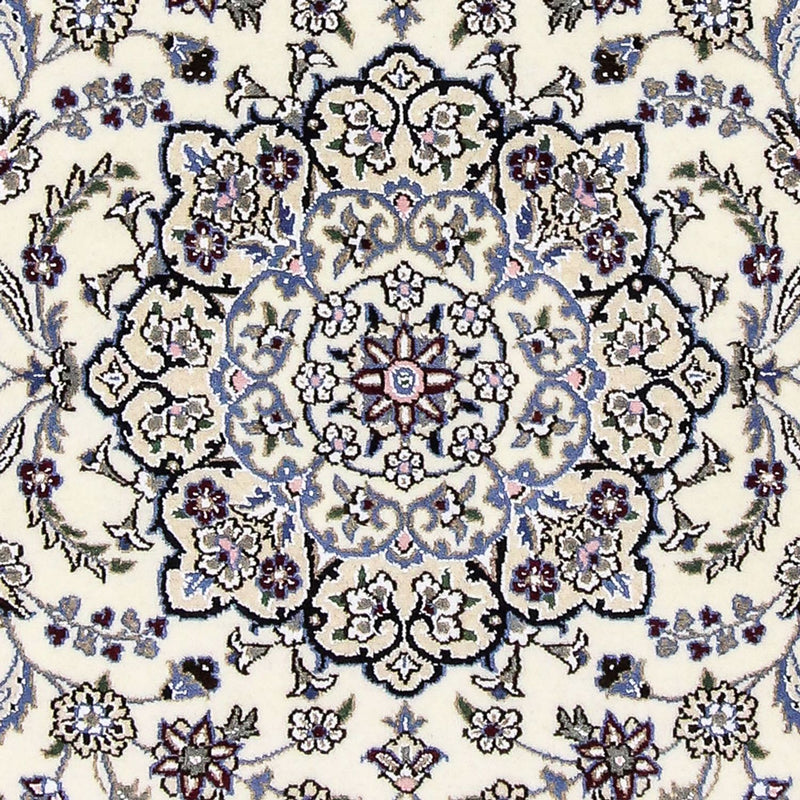 Perzisch tapijt - Nain - Koninklijk - 150 x 96 cm - crème