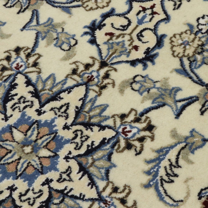 Loper Perzisch tapijt - Nain - Koninklijk - 298 x 80 cm - beige