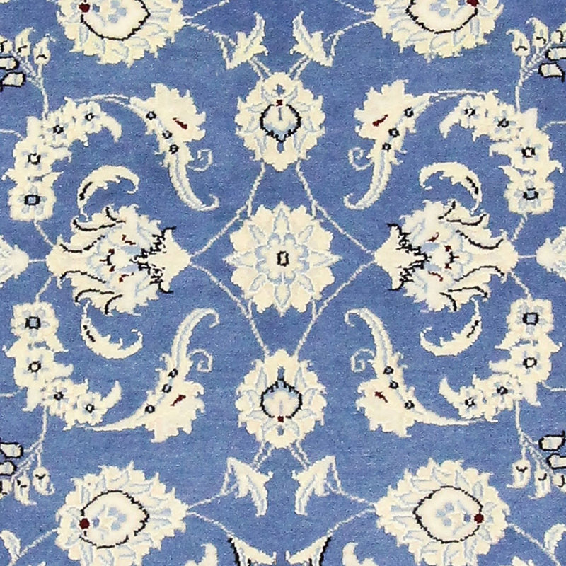 Loper Perzisch tapijt - Nain - Koninklijk - 207 x 69 cm - blauw