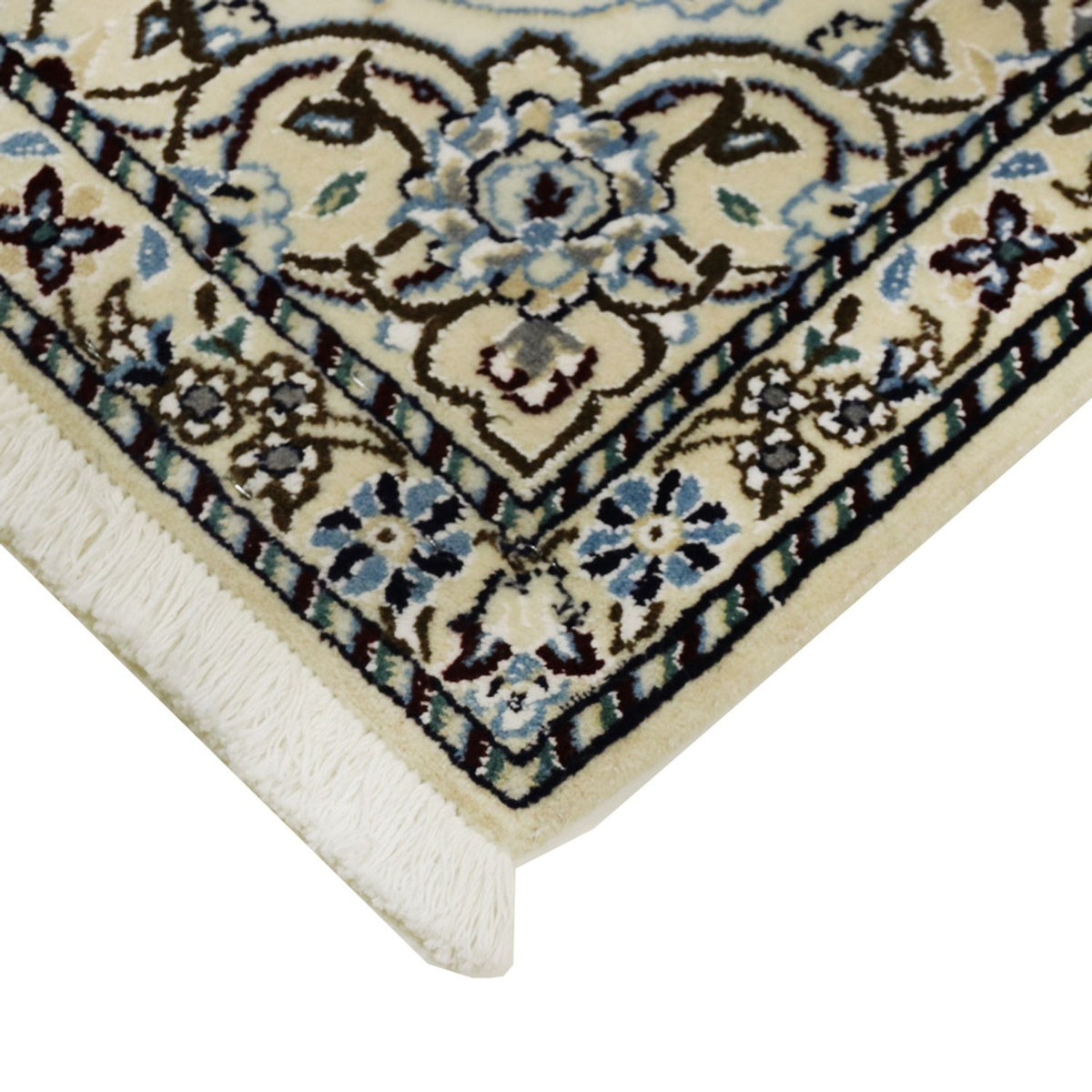 Perzisch tapijt - Nain - Koninklijk - 97 x 70 cm - beige