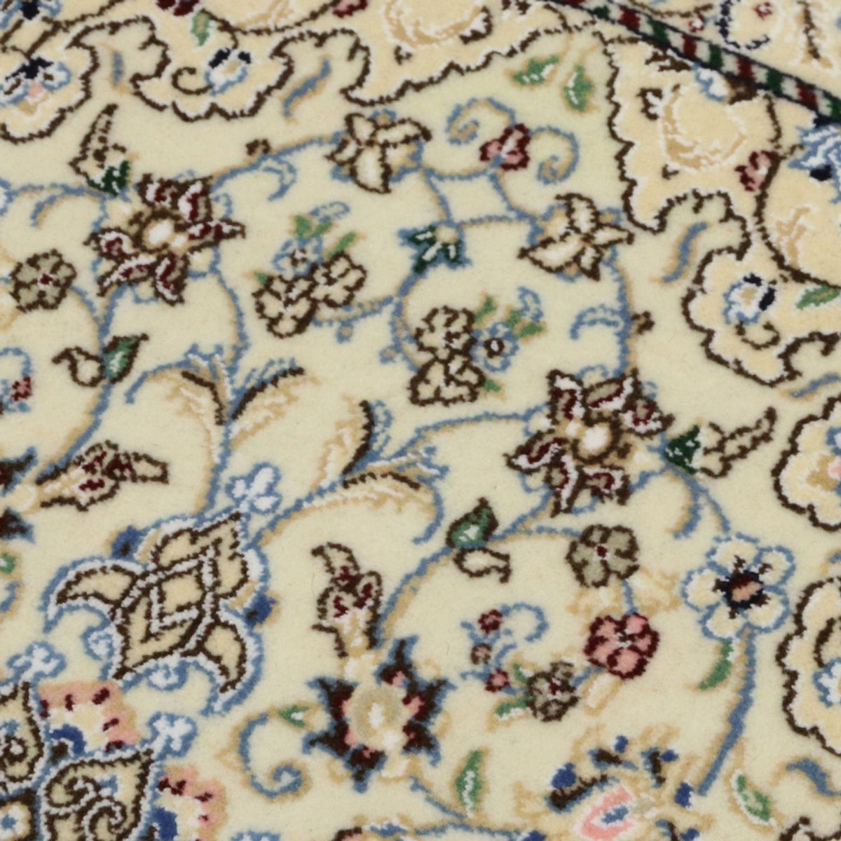 Perzisch tapijt - Nain - Koninklijk - 90 x 60 cm - beige