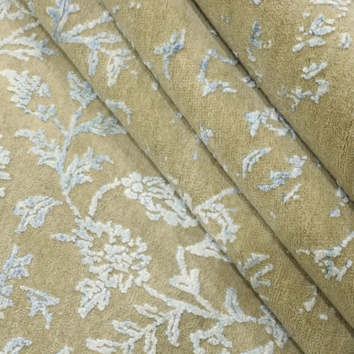 Designer tapijt - 357 x 248 cm - zilver