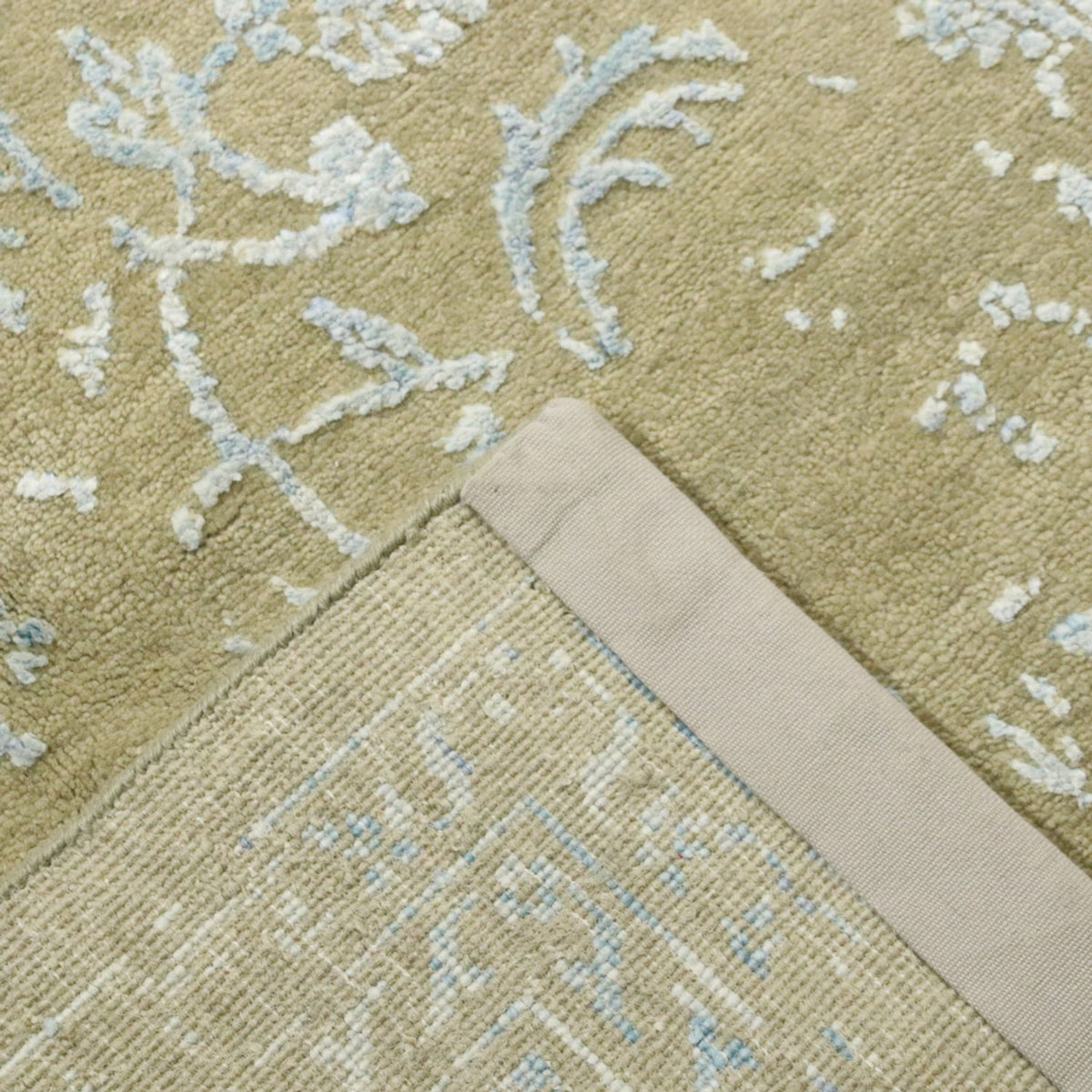 Designer tapijt - 357 x 248 cm - zilver