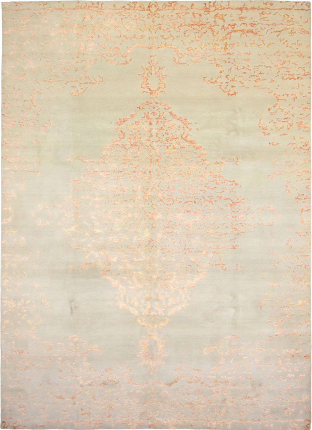 Designer tapijt - 408 x 302 cm - oranje