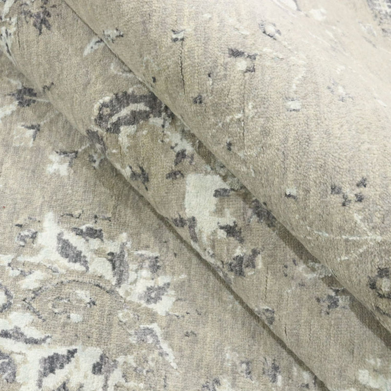 Designer tapijt - 305 x 244 cm - zilver