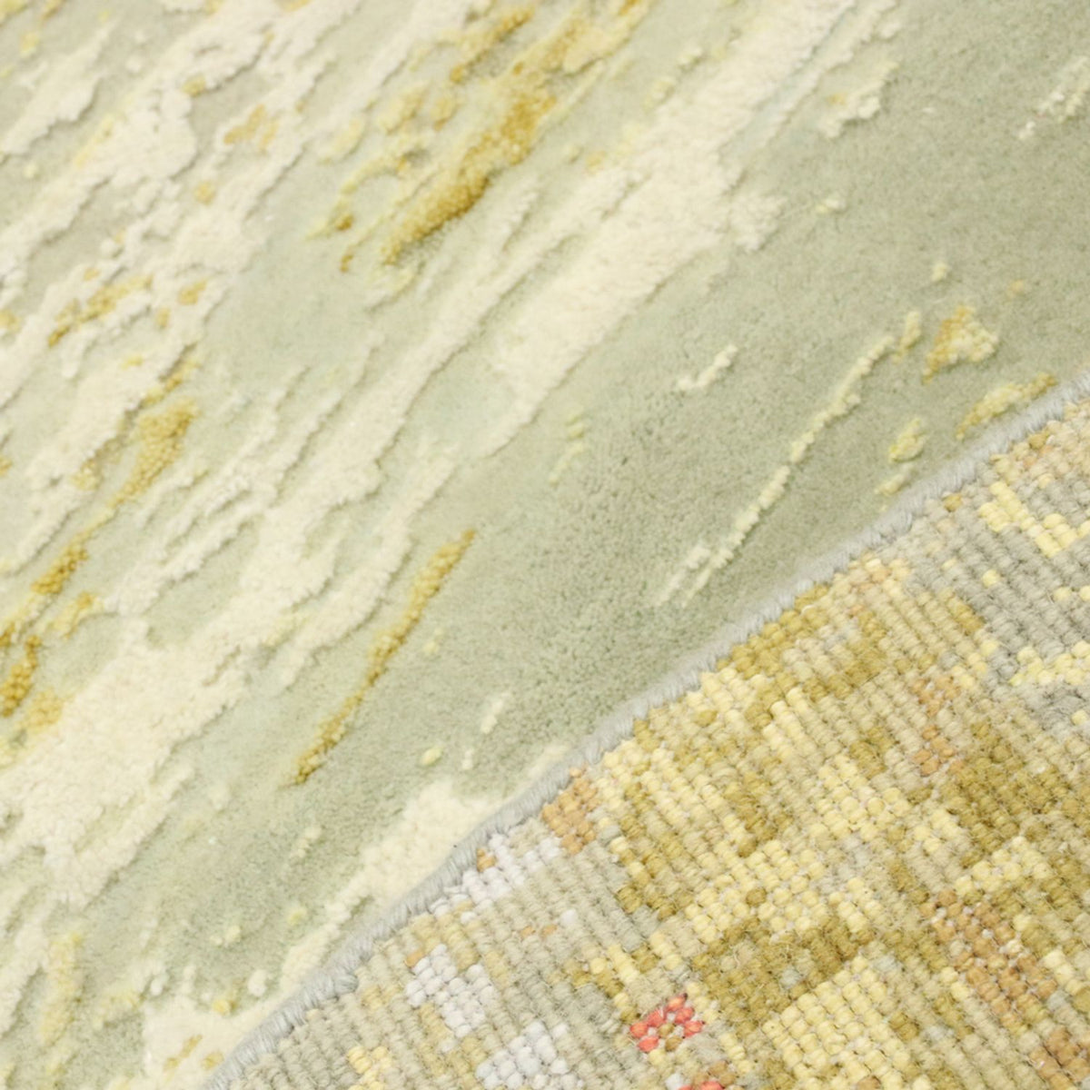 Designer tapijt rond  - 202 x 202 cm - veelkleurig