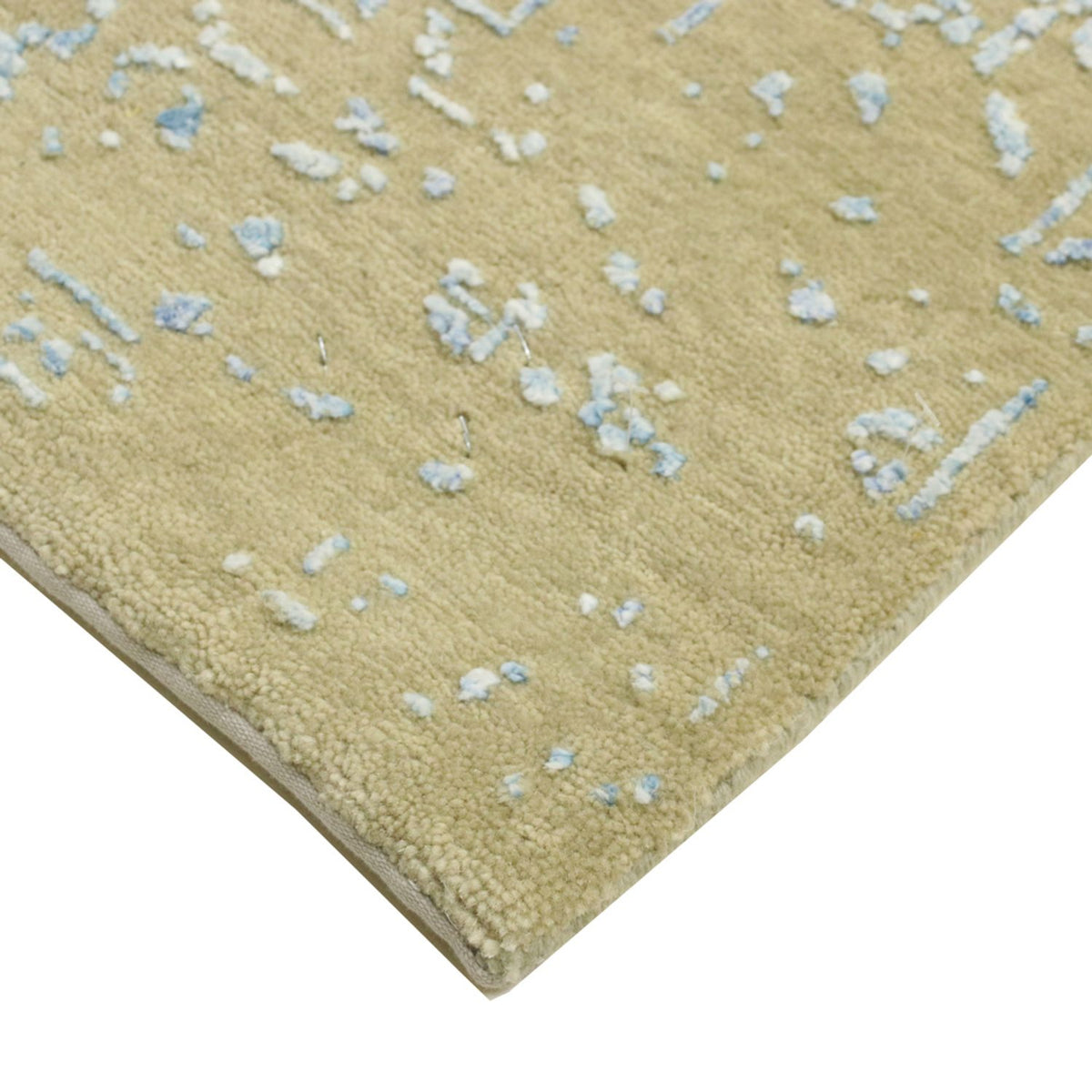 Designer tapijt - 182 x 119 cm - lichtblauw