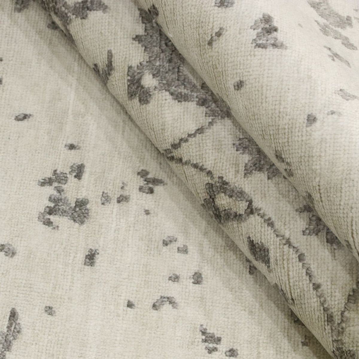 Designer tapijt - 204 x 148 cm - grijs