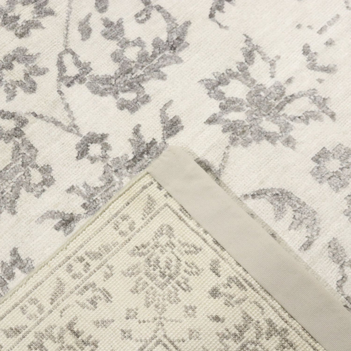 Designer tapijt - 204 x 148 cm - grijs