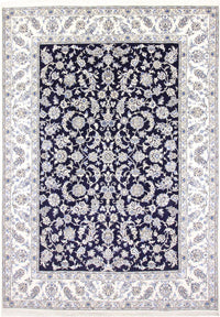 Perzisch tapijt - Nain - 338 x 240 cm - donkerblauw