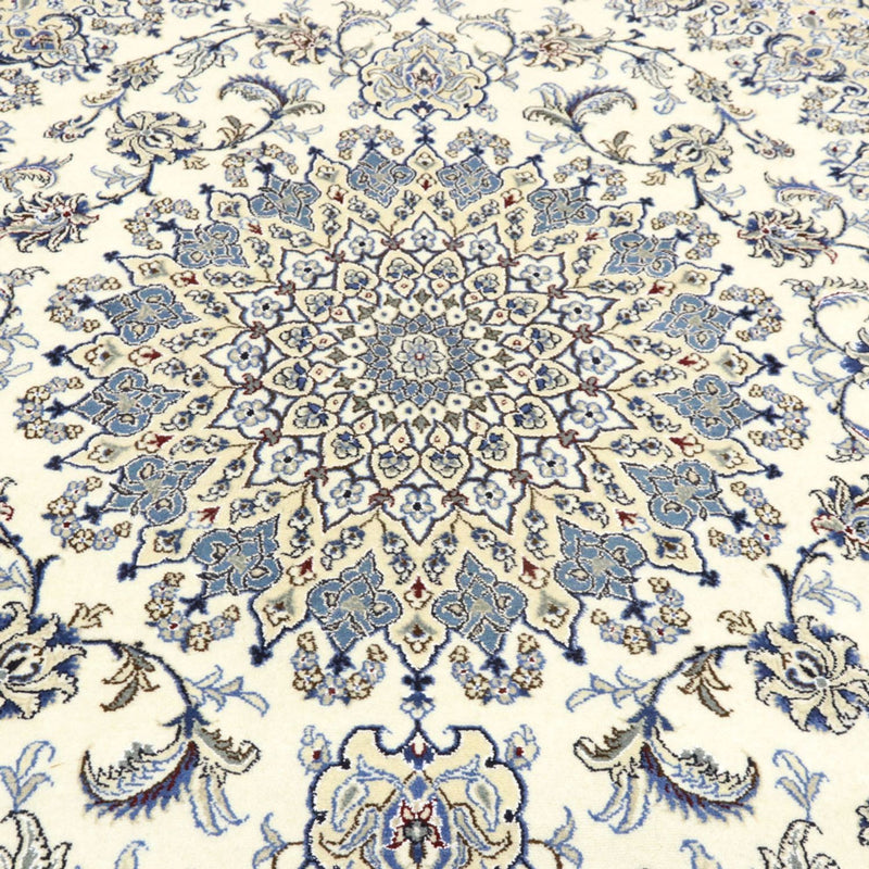 Perzisch tapijt - Nain - 295 x 242 cm - crème